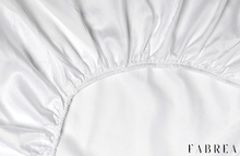 Load image into Gallery viewer, CLASSIC | White Fitted Sheet 500TC