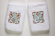 Load image into Gallery viewer, Towel with Royal Letter Embroidery