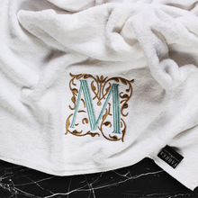 Load image into Gallery viewer, Towel with Royal Letter Embroidery